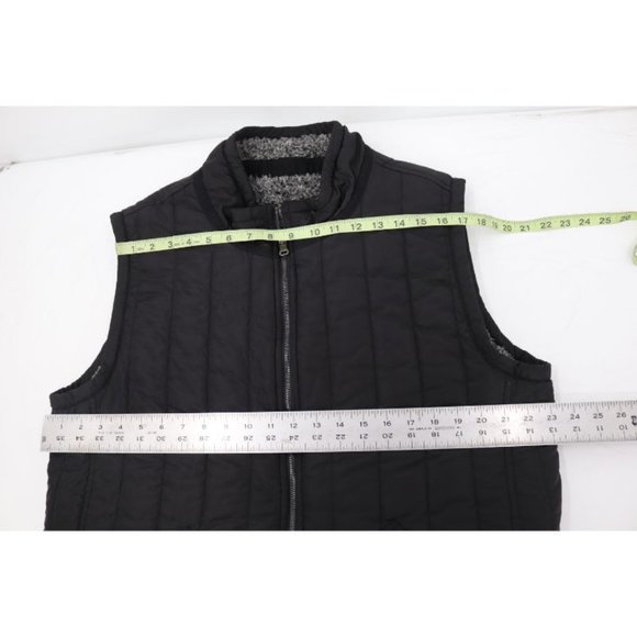 Carbon 2 Cobalt Reversible Vest Mens XL Sherpa Fleece Quilted Full Zip black - Picture 11 of 13